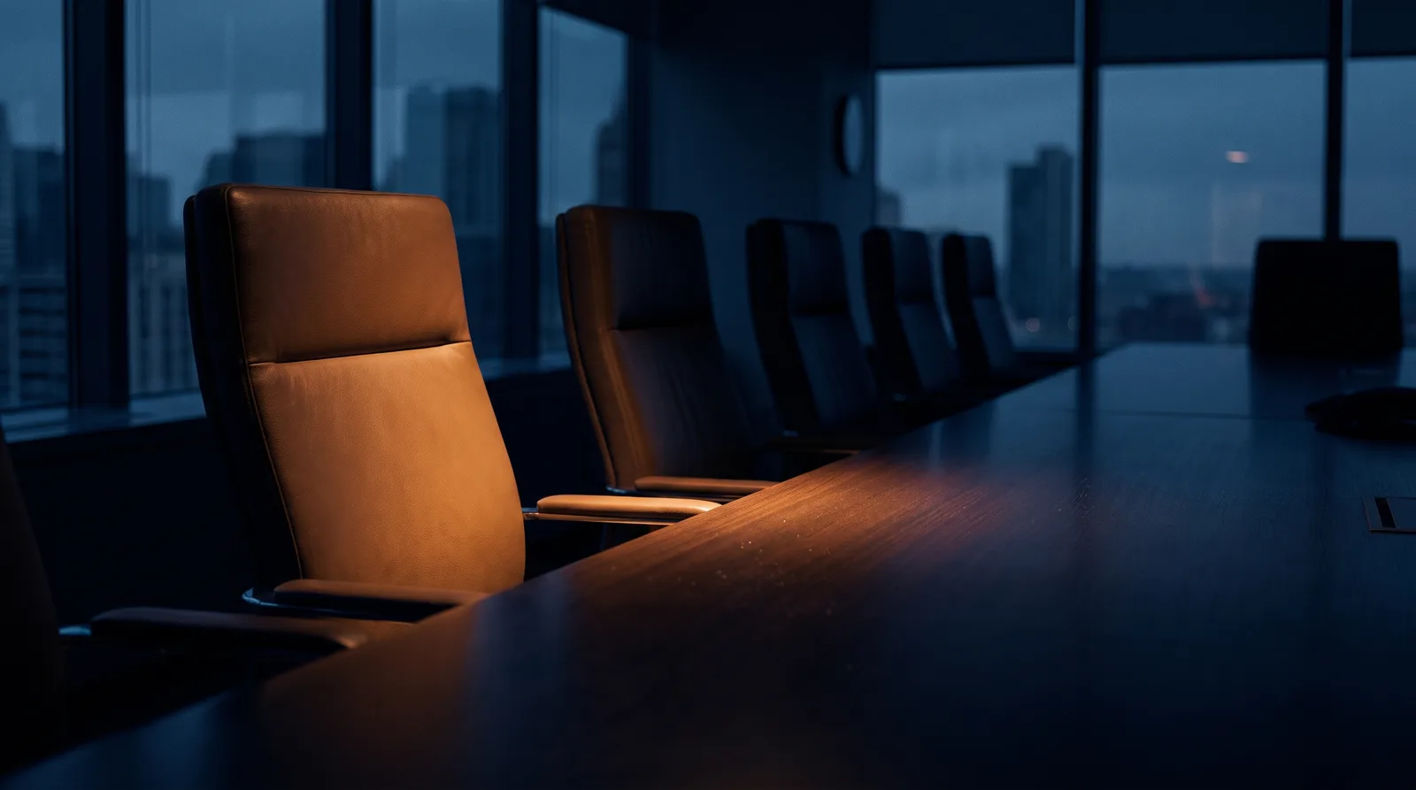 The same table, the same chairs, in every organisation.